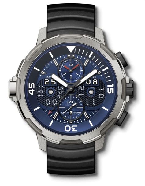 iwc aquatimer titanium calendario|iwc aquatimer digital calendar.